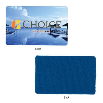LintCarda - Brush Fabric Side in Downward Motion Against Clothing | Reusable. Simply Wipe Your Finger in Upward Motion Against Fabric Side to Clean | Fits in Your WalletÃ¢â‚¬â„¢s Credit Card Pockets | Perfect for Direct Mail Campaigns | Convenient Travel Size