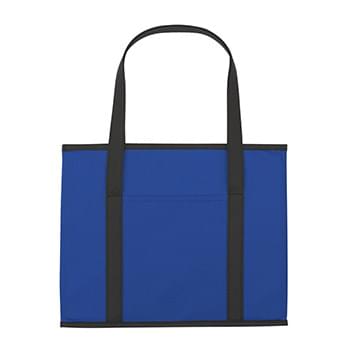Non-Woven Multi-Tasking Organizer - Use As A Trunk Organizer, Shopper Tote Or For Storage | Made Of 80 Gram Non-Woven Coated, Water-Resistant Polypropylene | Wide Main Compartment | Folds Flat When Not In Use | Convenient Front Pocket | Sturdy Web Handles | Structured Sides And Bottom Gusset | Spot Clean/Air Dry