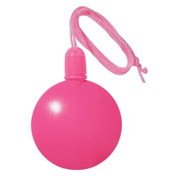1.33 Oz. Round Bubble Dispenser - Hours Of Fun! | Great For Parties Or Special Events | Tiny Bubble Wand For Perfect Small Bubbles | Perfect Size For Purse Or Bag | Attached Break-Away Neck Cord