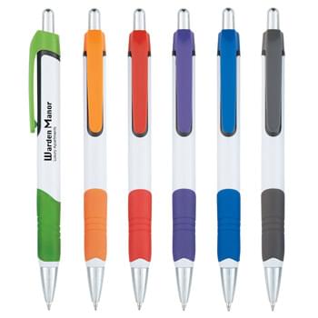 The Shadow Pen - CLOSEOUT! Please call to confirm inventory available prior to placing your order!<br />Plunger Action | Rubber Grip For Writing Comfort And Control