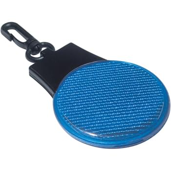 Tri-Function LED Blinking Light - Three Different Light Settings | Swivel Clip For Attachment | Button Cell Batteries Included | Push Button To Turn On/Off