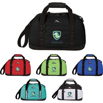 High Sierra&reg; Free Throw 21.5" Duffel Bag - Large open main compartment to store clothes, shoes or other items. Front zippered pocket for extra storage. Adjustable shoulder strap. Padded grab handle.