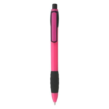 The Curlew Pen - CLOSEOUT! Please call to confirm inventory available prior to placing your order!<br />Plunger Action | Rubber Grip For Writing Comfort And Control