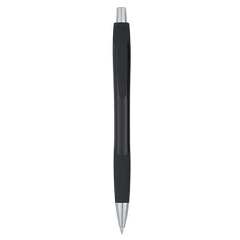 The Brickell Pen - CLOSEOUT! Please call to confirm inventory available prior to placing your order!<br />Plunger Action | Rubber Grip For Writing Comfort And Control