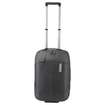 Thule&reg; Subterra Carry-On 22" Luggage - Easy to pack more, separate clean from dirty or keep clothes in place thanks to the internal compression panel. Smooth and easy transport with tough, oversized wheels and V-Tubing telescoping handles. Effortless travel thanks to the piggyback strap attach
