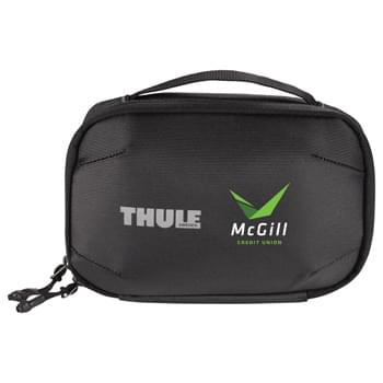 Thule&reg; Subterra PowerShuttle - The Thule Subterra PowerShuttle is the perfect travel case for organizing and transporting a powerbank, earbuds, charging cables, or any electronic accessory. The case includes 5 elastic loops and two zippered pockets. The slip pocket and cord pass throug