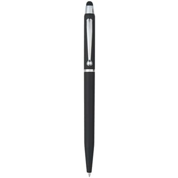 The Embassy Stylus - CLOSEOUT! Please call to confirm inventory available prior to placing your order!<br />Twist Action Pen | Stylus On Top