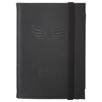 Elleven RFID Ankr Ready Wallet - Travel made smarter! This RFID travel wallet hold a passport and three credit cards or two cards and card wallet 9555-03. The mesh pocket can hold a large cell-phone while the inner slash pocket is perfect for cash. Plus, kiss losing stuff goodbye. Add th