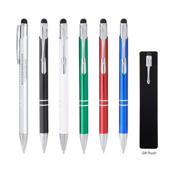 Sprint Stylus Pen - Plunger Action | Aluminum Pen | Stylus On Top