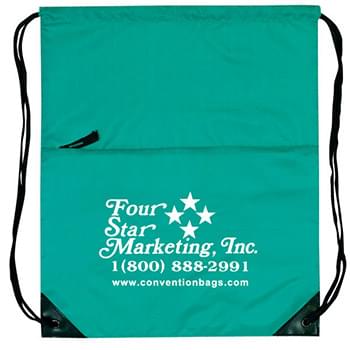 Select Drawstring Tote Bags w/Zipper Pocket