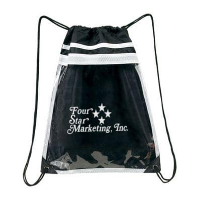 Always Clear Drawstring Duffel Tote Bags