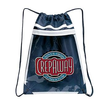 Always Clear Drawstring Duffel Tote Bags