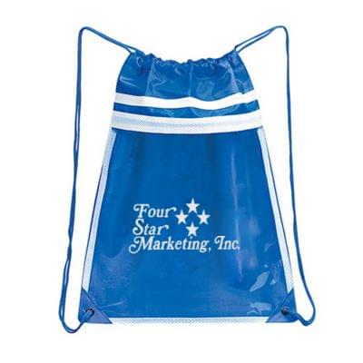 Always Clear Drawstring Duffel Tote Bags