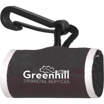 Lip Balm Clip Only - Use this neoprene sleeve with a clip to make sure that you never lose your lip balm again!  Handy neoprene sleeve with clip easily fits around a lip balm tube. Available in 13 different colors and can be decorated with a maximum two-color imprint. US Patent #D502,311 5.