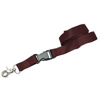 1 inch Nylon Lanyards w/ Buckle Release