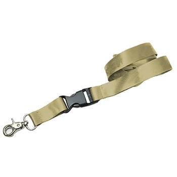 1 inch Nylon Lanyards w/ Buckle Release