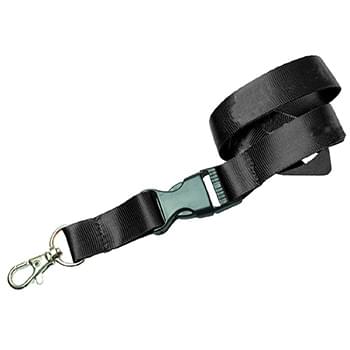 1 inch Nylon Lanyards w/ Safety Breakaway