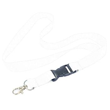 1/2 inch Nylon Lanyards w/ Safety Breakaway