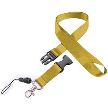 3/4 inch Nylon Lanyards w/ Safety Breakaway