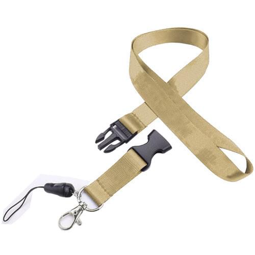 3/4 inch Nylon Lanyards w/ Safety Breakaway