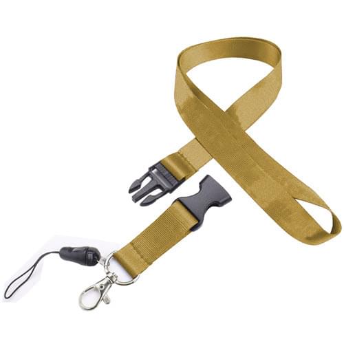 3/4 inch Nylon Lanyards w/ Safety Breakaway