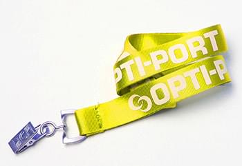 1/2 inch Nylon Lanyards w/ Retractable Reel Combo