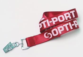 3/4 inch Nylon Lanyards w/ Retractable Reel Combo