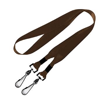 3/4 inch Double Ended Dye Sublimation Lanyards