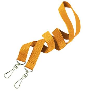 5/8 inch Double Ended Polyester Lanyards