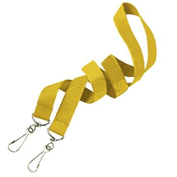 5/8 inch Double Ended Polyester Lanyards