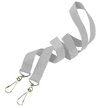 5/8 inch Double Ended Polyester Lanyards