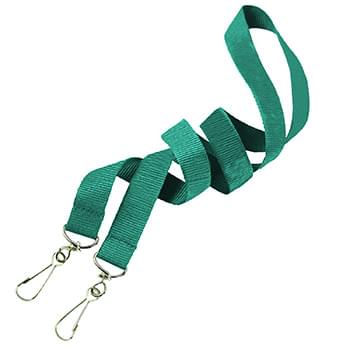 5/8 inch Double Ended Polyester Lanyards