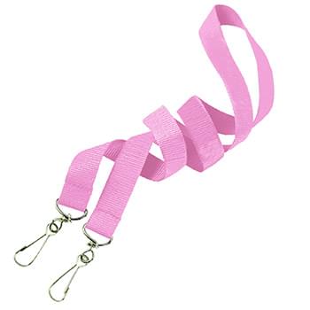 5/8 inch Double Ended Polyester Lanyards