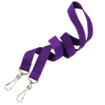 5/8 inch Double Ended Polyester Lanyards