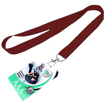 5/8 inch Dye Sublimation Lanyards w/ PVC Card