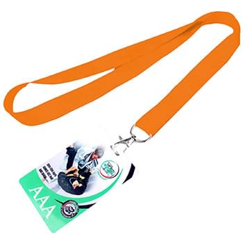5/8 inch Dye Sublimation Lanyards w/ PVC Card
