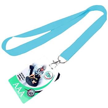 5/8 inch Dye Sublimation Lanyards w/ PVC Card