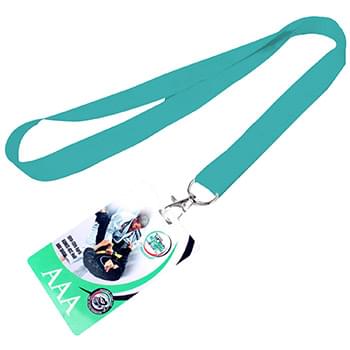 5/8 inch Dye Sublimation Lanyards w/ PVC Card