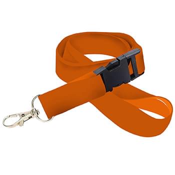 1 inch Dye Sublimation Lanyards w/ Buckle Release