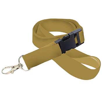 1 inch Dye Sublimation Lanyards w/ Buckle Release