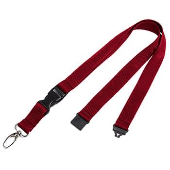 3/4 inch Dye Sublimation Lanyards w/ Buckle Release