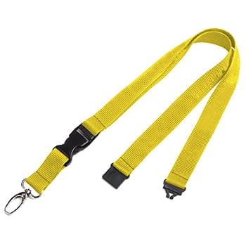 3/4 inch Dye Sublimation Lanyards w/ Buckle Release