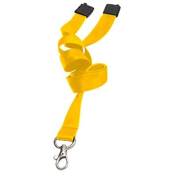 1 inch Dye Sublimation Lanyards w/ Safety Breakaway