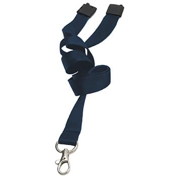 1 inch Dye Sublimation Lanyards w/ Safety Breakaway