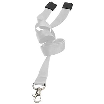 1 inch Dye Sublimation Lanyards w/ Safety Breakaway