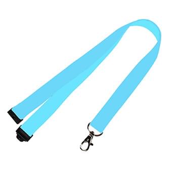 1/2 inch Dye Sublimation Lanyards w/ Safety Breakaway