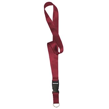 1 inch Polyester Full Color Lanyards w/ Buckle Release