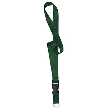 1 inch Polyester Full Color Lanyards w/ Buckle Release