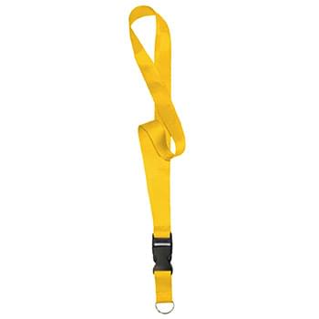 1 inch Polyester Full Color Lanyards w/ Buckle Release