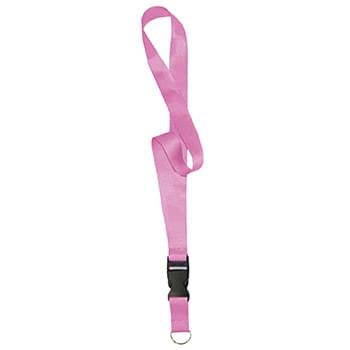 1 inch Polyester Full Color Lanyards w/ Buckle Release